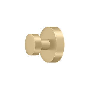 BBS Series Single Robe Hook by Deltana -  - Brushed Brass - New York Hardware