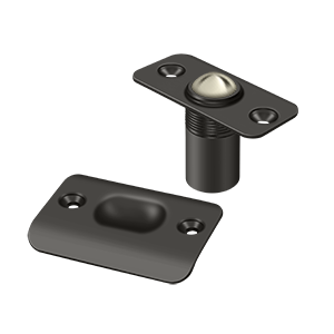 Round Corners Ball Catch by Deltana -  - Oil Rubbed Bronze - New York Hardware