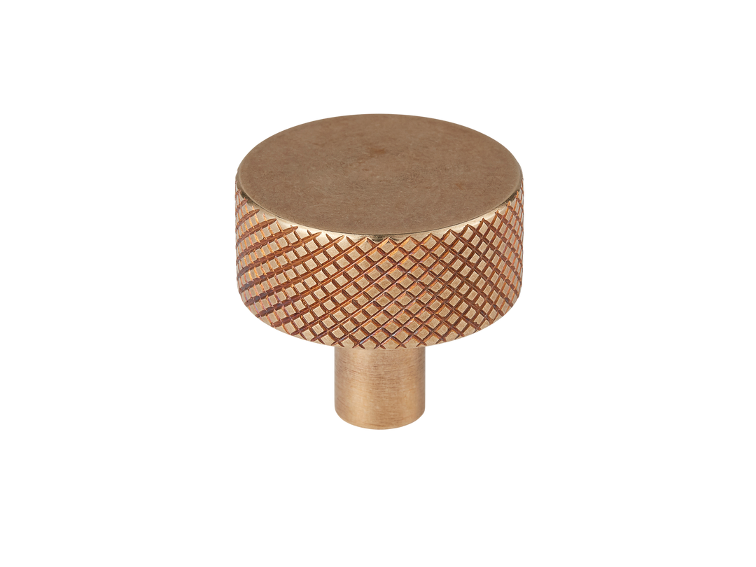 MIX Diamond Knurled Cabinet Knob by Armac Martin - 32mm - Satin Chrome Plate