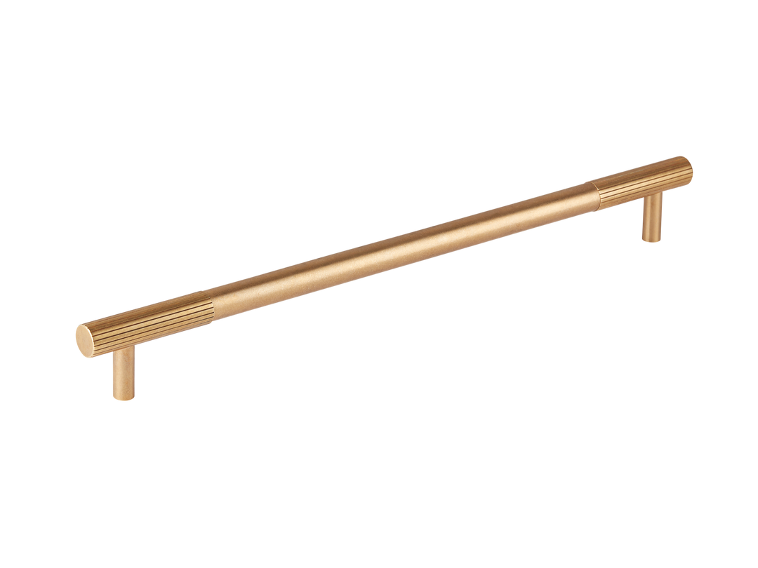 MIX Straight Knurled Appliance Pull Handle by Armac Martin - 608mm - Satin Chrome Plate