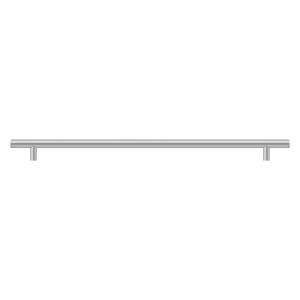 Stainless Steel Bar Pull by Deltana - 13-7/8" - Stainless Steel - New York Hardware