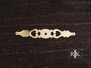 Contemporary Plate with One Hole 6" (152mm) - Polished Brass - New York Hardware Online