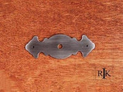 Decorative Plate with One Hole 3 1/2" (89mm) - Distressed Nickel - New York Hardware Online