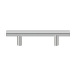 Stainless Steel Bar Pull by Deltana - 3" - Stainless Steel - New York Hardware