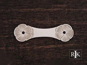 Daisy Pull Backplate 4 3/8" (111mm) - Pewter - New York Hardware Online