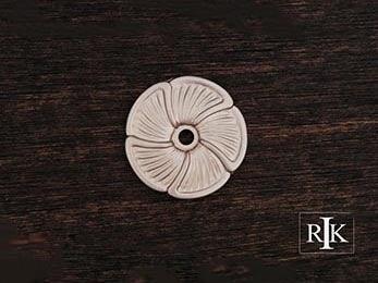 Daisy Knob Backplate 1 1/2" (38mm) - Pewter - New York Hardware Online