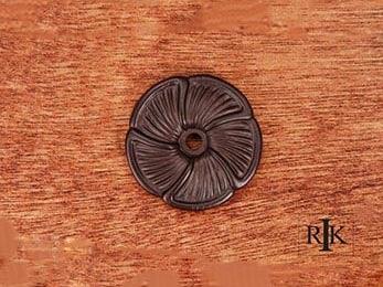 Daisy Knob Backplate 1 1/2" (38mm) - Oil Rubbed Bronze - New York Hardware Online