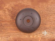 Distressed Knob Backplate 1 9/16" (40mm) - Oil Rubbed Bronze - New York Hardware Online