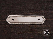 Rope Pull Backplate 5 3/8" (137mm) - Pewter - New York Hardware