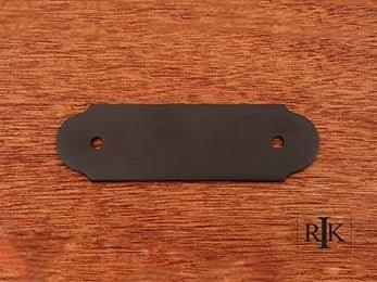 Smooth Pull Backplate 4 3/8" (111mm) - Oil Rubbed Bronze - New York Hardware