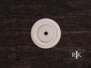 Plain Single Hole Backplate 1 5/8" (41mm) - Pewter - New York Hardware Online