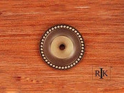 Beaded Single Hole Backplate 1 5/8" (41mm) - New York Hardware Online