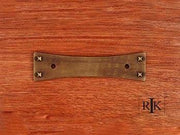 Bent Rectangle Backplate 4 5/8" (117mm) - New York Hardware Online