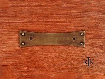 Bent Rectangle Backplate 4 5/8" (117mm) - New York Hardware Online