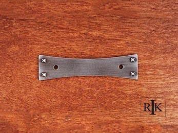 Bent Rectangle Backplate 4 5/8" (117mm) - New York Hardware Online
