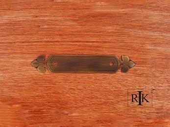 Backplate with Spade Ends  5 1/2" (140mm) - New York Hardware Online