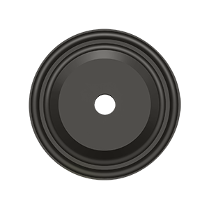 Raised Knob Base Plate by Deltana - 1-1/2" - Oil Rubbed Bronze - New York Hardware