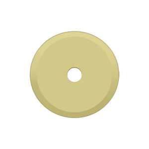 Knob Base Plate by Deltana -  - Polished Brass - New York Hardware