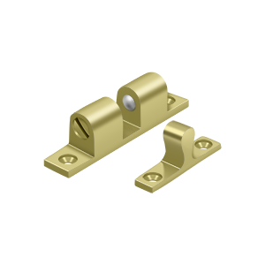 Ball Tension Catch by Deltana - 2-1/4" x 1/2" - Polished Brass - New York Hardware