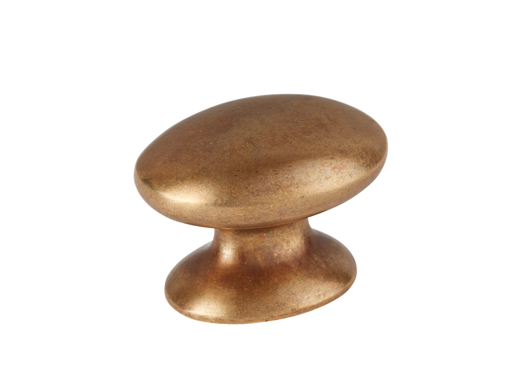 Bakes Cabinet Knob by Armac Martin - 32mm - Burnished Brass