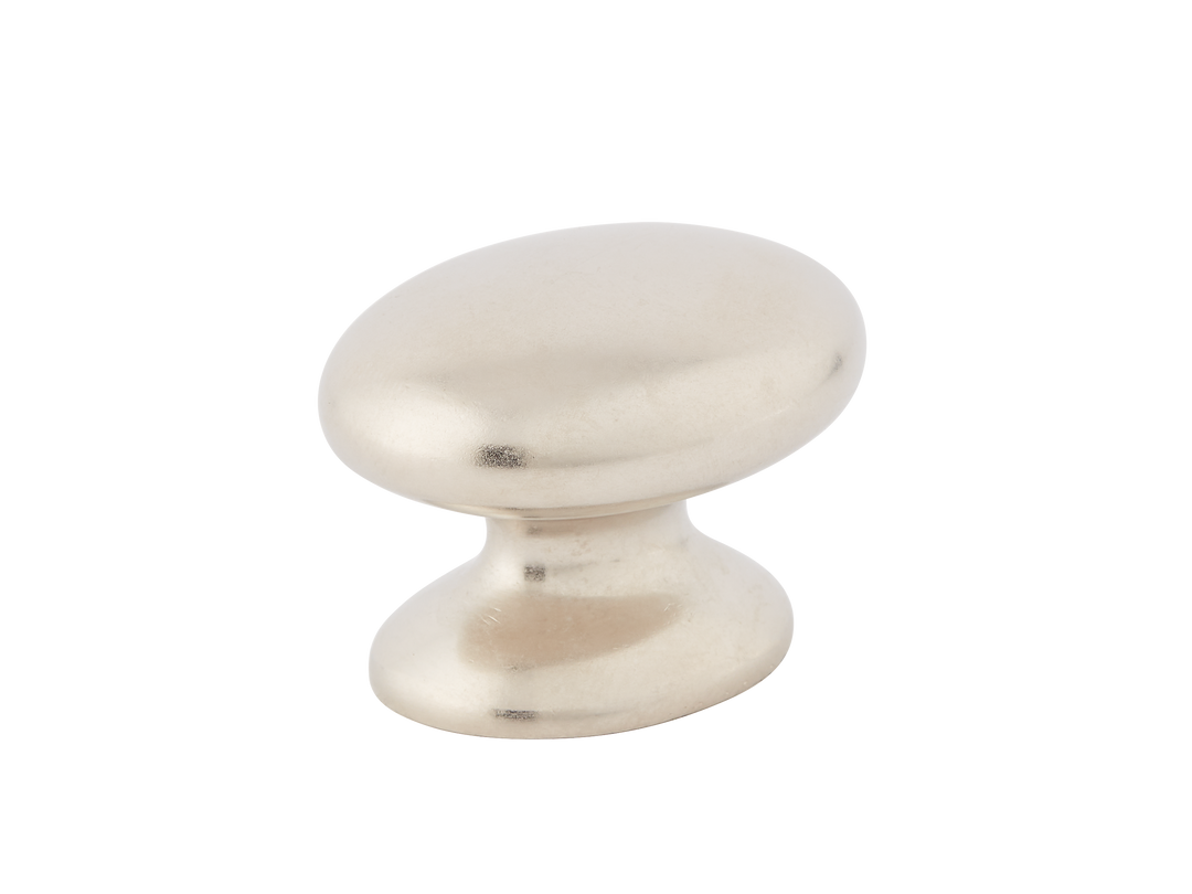 Bakes Cabinet Knob by Armac Martin - 25mm - Barrelled Nickel Plate