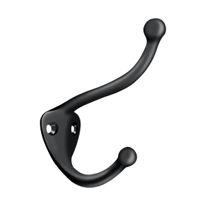 Hook by Deltana -  - Paint Black - New York Hardware
