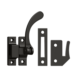 Reversible Casement Fastener Window Lock by Deltana -  - Oil Rubbed Bronze - New York Hardware