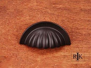 Heavy Half Melon Cup Pull 3 5/8" (92mm) - Oil Rubbed Bronze - New York Hardware Online