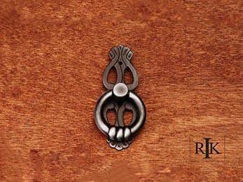 1" Ring with Ornate Plate - New York Hardware Online