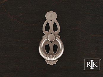 1" Ring with Ornate Plate - New York Hardware Online