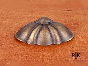 Petal Cup Pull 4 1/8" (105mm) - Antique English - New York Hardware Online