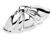 Petal Cup Pull 4 1/8" (105mm) - Polished Nickel - New York Hardware Online