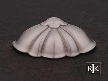 Petal Cup Pull 4 1/8" (105mm) - Pewter - New York Hardware Online