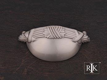 Lines and Crosses @ Edge Cup Pull 3 5/8" (92mm) - Pewter - New York Hardware Online