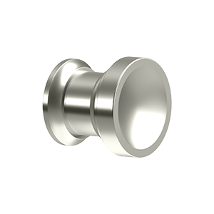 Chalice Knob by Deltana -  - Polished Nickel - New York Hardware
