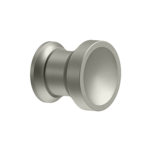 Chalice Knob by Deltana -  - Brushed Nickel - New York Hardware