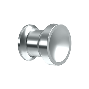 Chalice Knob by Deltana -  - Polished Chrome - New York Hardware