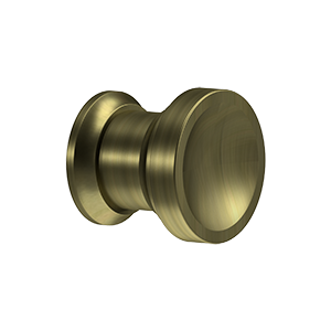 Chalice Knob by Deltana -  - Antique Brass - New York Hardware
