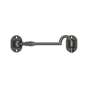 Bristish Style Cabin Hook  by Deltana - 4" - Oil Rubbed Bronze - New York Hardware