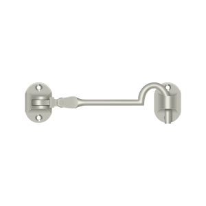 Bristish Style Cabin Hook  by Deltana - 4" - Brushed Nickel - New York Hardware