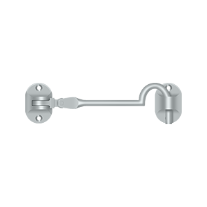 Bristish Style Cabin Hook  by Deltana - 4" - Brushed Chrome - New York Hardware