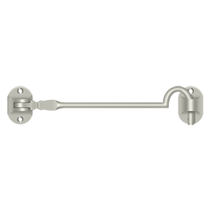 Bristish Style Cabin Hook  by Deltana - 6" - Brushed Nickel - New York Hardware