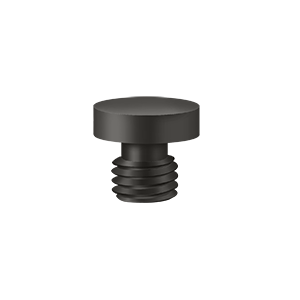 Specialty Solid Brass Button Tip Finals by Deltana -  - Oil Rubbed Bronze - New York Hardware