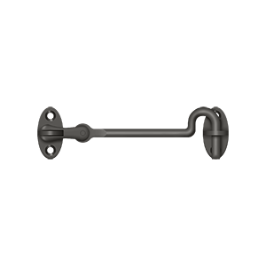 Cabin Swivel Hook  by Deltana - 4" - Oil Rubbed Bronze - New York Hardware