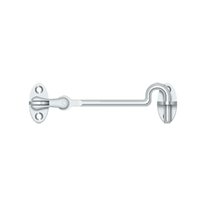 Cabin Swivel Hook  by Deltana - 4" - Polished Chrome - New York Hardware