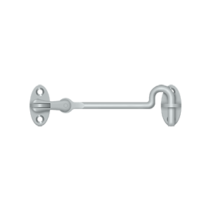 Cabin Swivel Hook  by Deltana - 4" - Brushed Chrome - New York Hardware