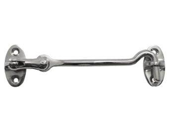 Cabin Swivel Hooks, 4" hook  - Polished Chrome - New York Hardware Online