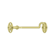Cabin Swivel Hook  by Deltana - 4" - Polished Brass - New York Hardware