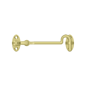 Cabin Swivel Hook  by Deltana - 4" - Polished Brass - New York Hardware