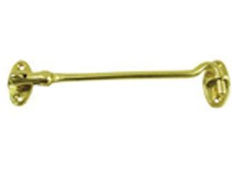 Cabin Swivel Hooks, 6"  hook  - PVD - Polished Brass - New York Hardware Online